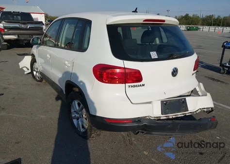 2014 Volkswagen Tiguan S from USA, damaged, VIN WVGAV3AX6EW533828